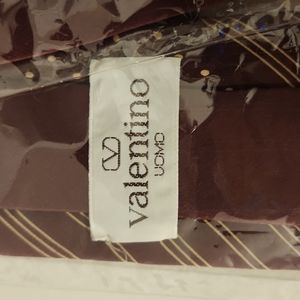 Valentino - Men's Necktie Burgundy Vintage